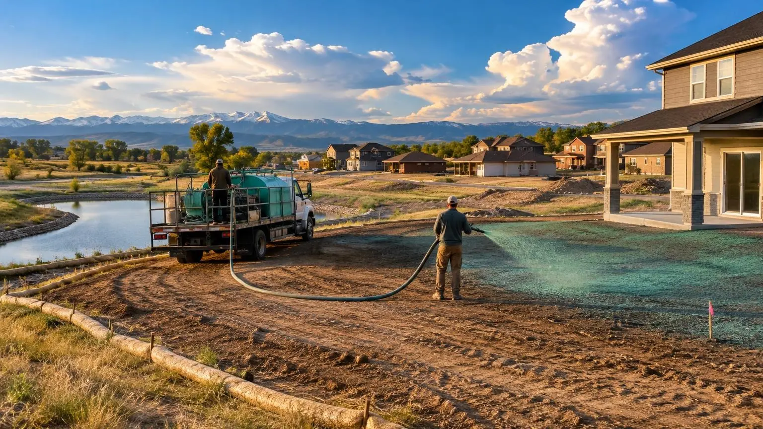 Hydroseeding in Denver, CO